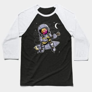 Astronaut Guitar HEX Coin To The Moon HEX Crypto Token Cryptocurrency Blockchain Wallet Birthday Gift For Men Women Kids Baseball T-Shirt